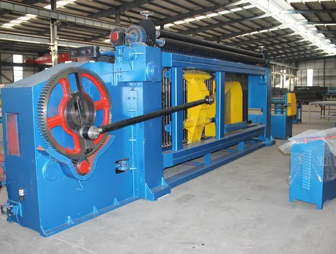 Gabion mesh machine overseas commissioning