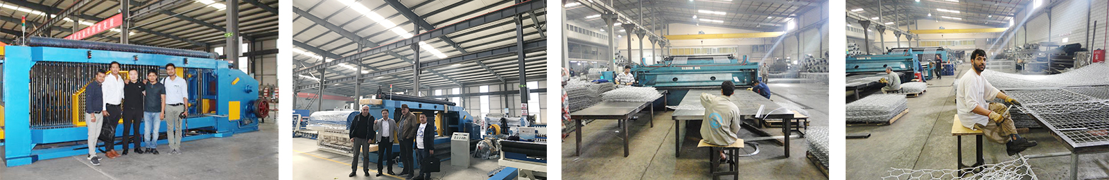 Gabion machine delivery and debug